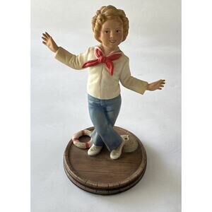 Vintage Shirley Temple Captain January Figurine FIRST EDITION Collectible #542